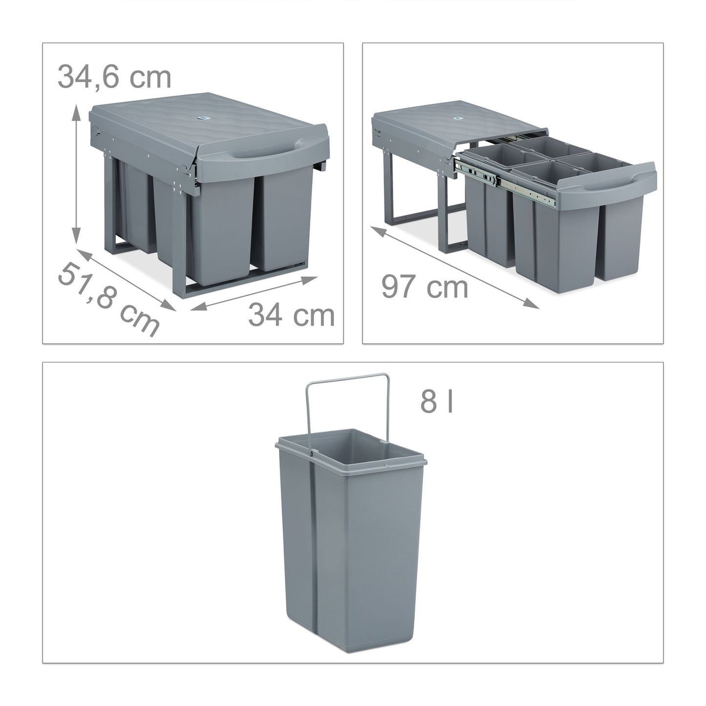 Source sorting with 4 bins