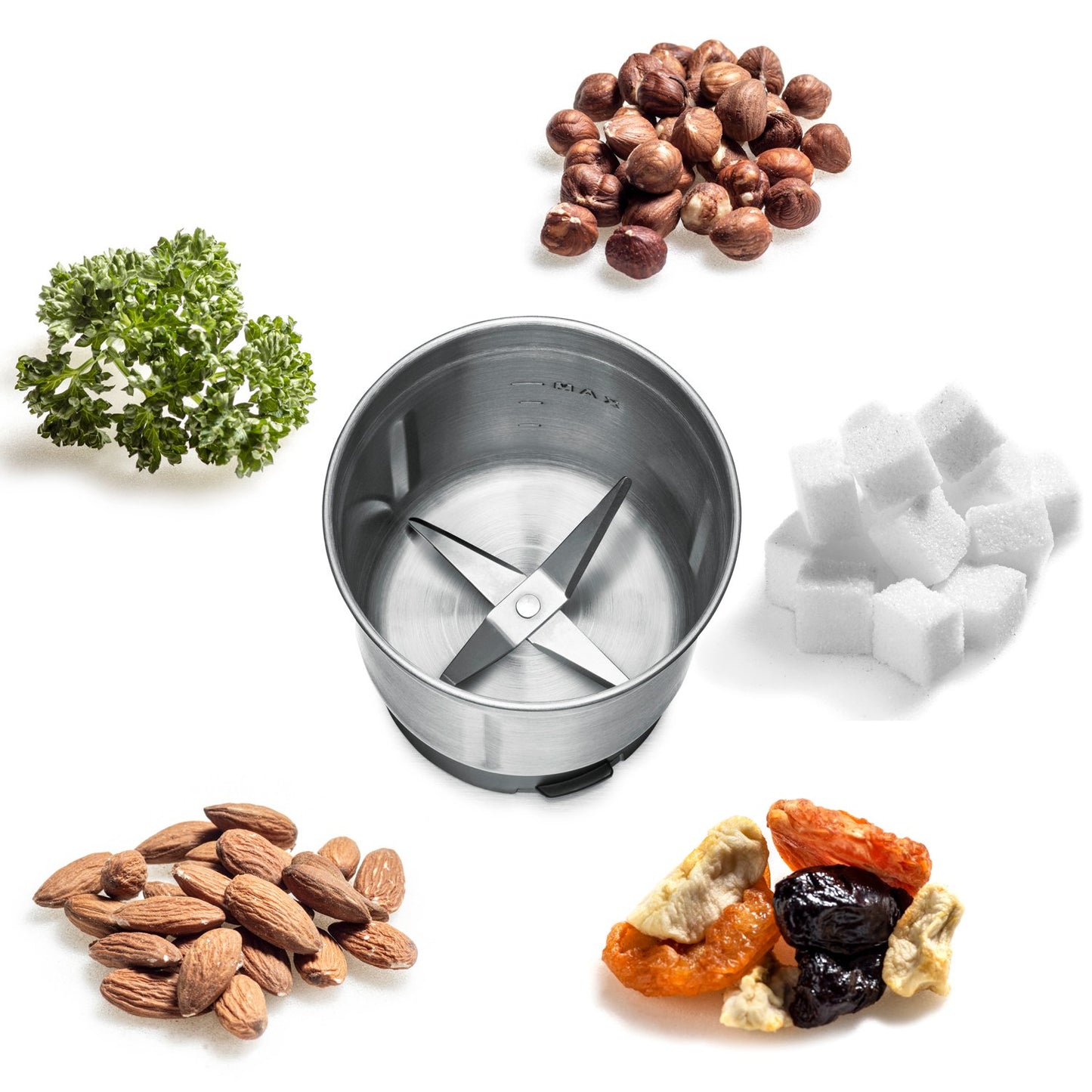 Spice&Coffee Grinder EGK 200 incl. 2 containers