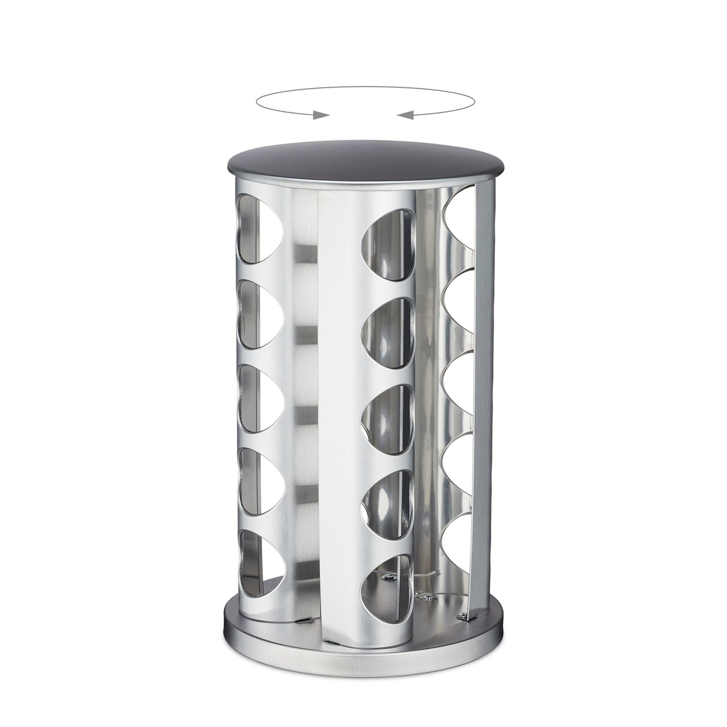 Spice carousel in stainless steel