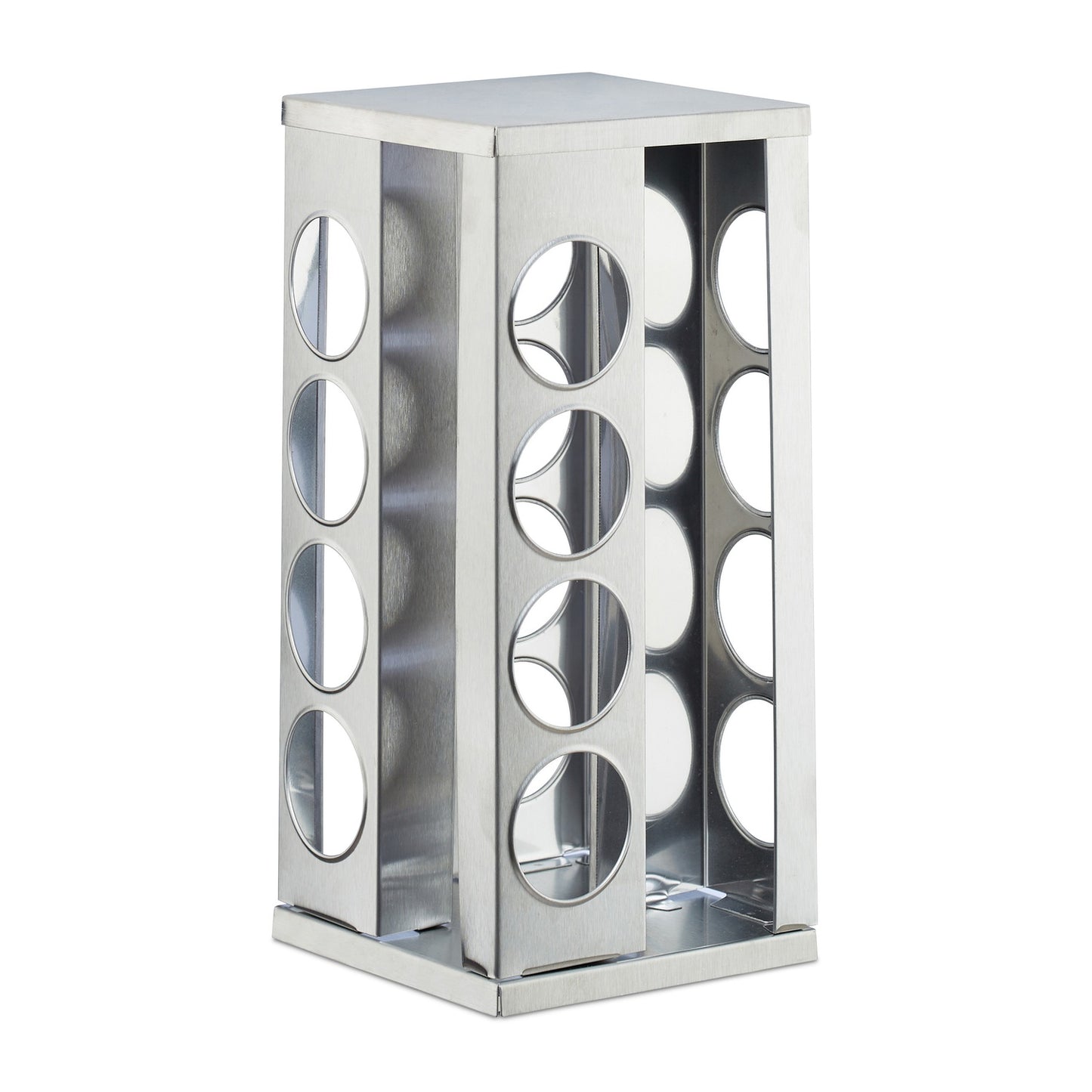 Spice rack with 16 pcs. glass jars