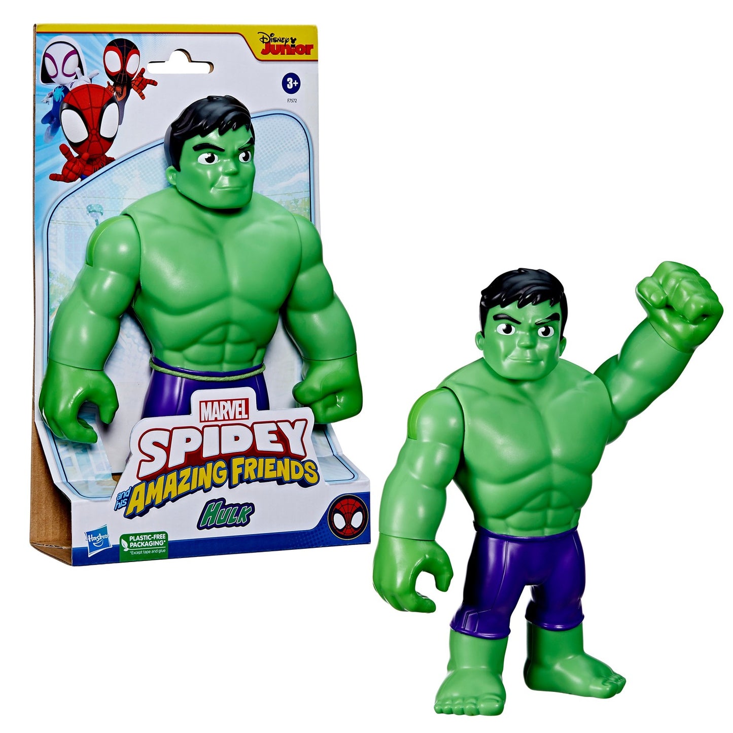 Spidey And His Amazing Friends Figure Supersized Hulk