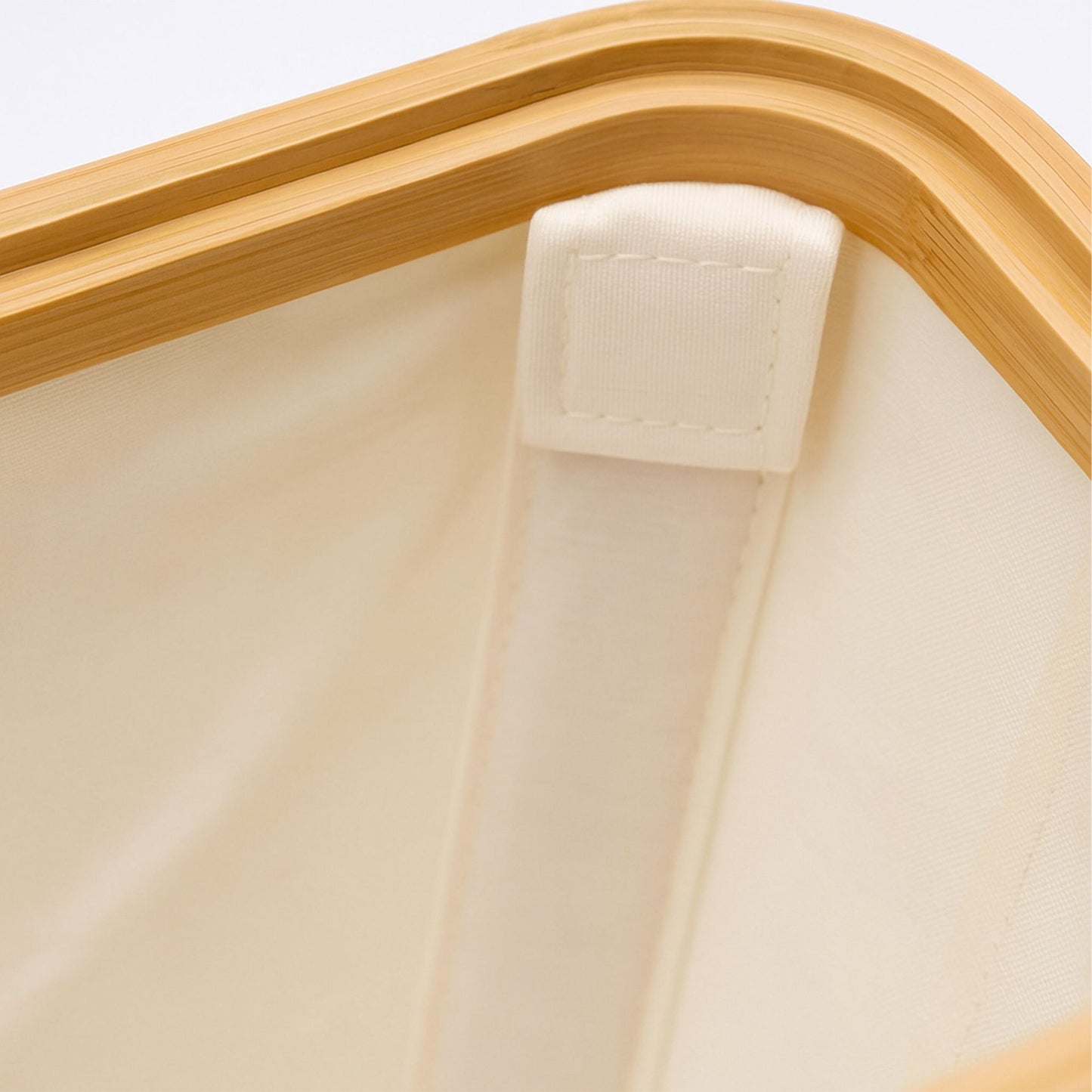 Square Fabric Toilet Roll Holder, Holds 12 Rolls