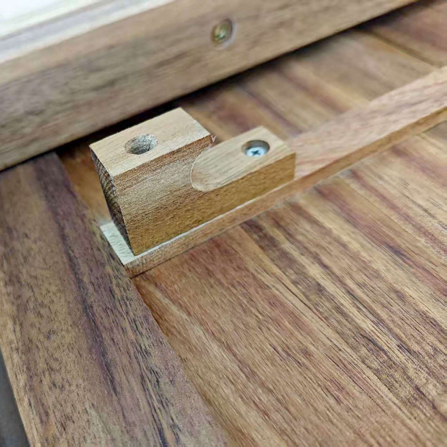Square Folding Acacia Table – Indoor/Outdoor Use