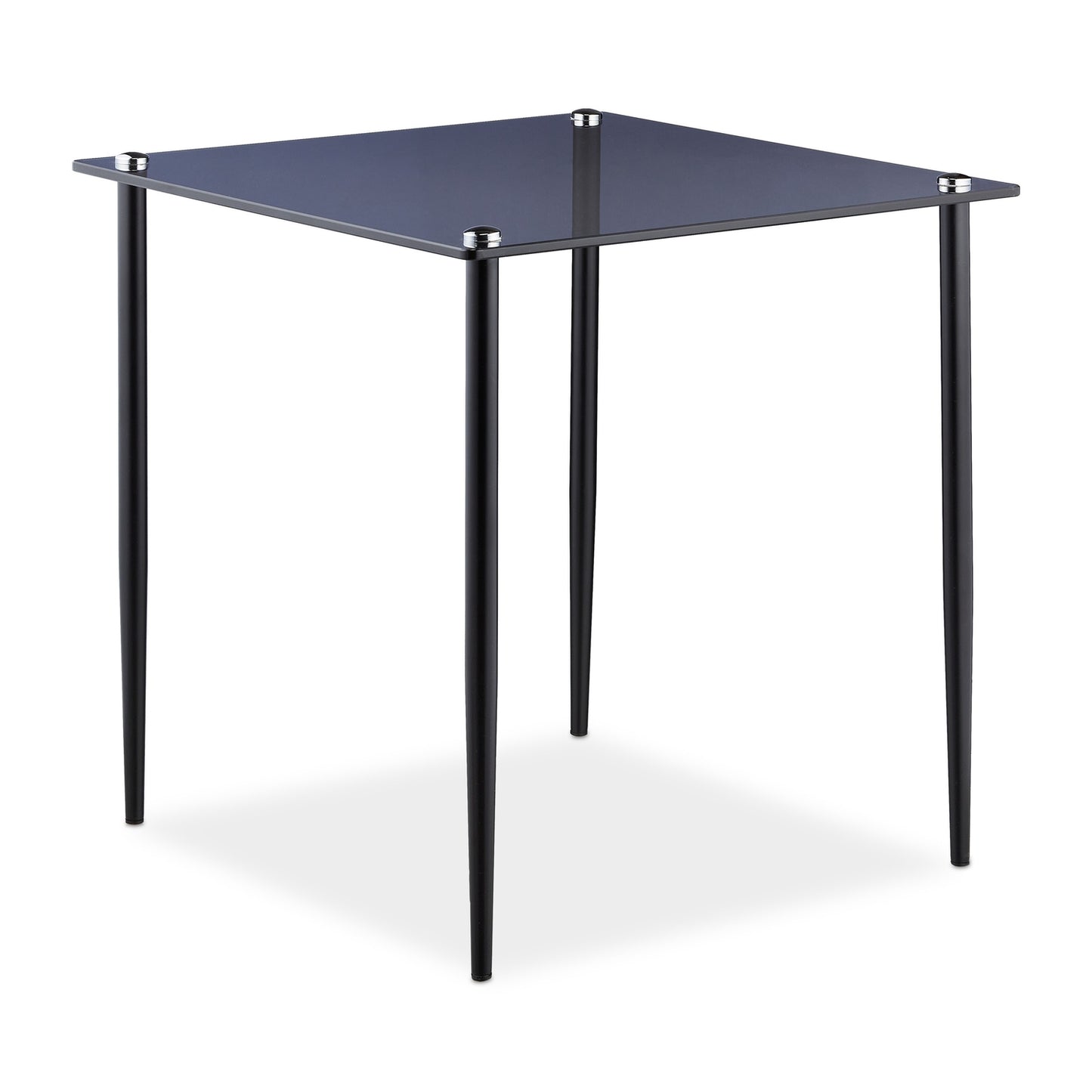 Square Glass Side Table