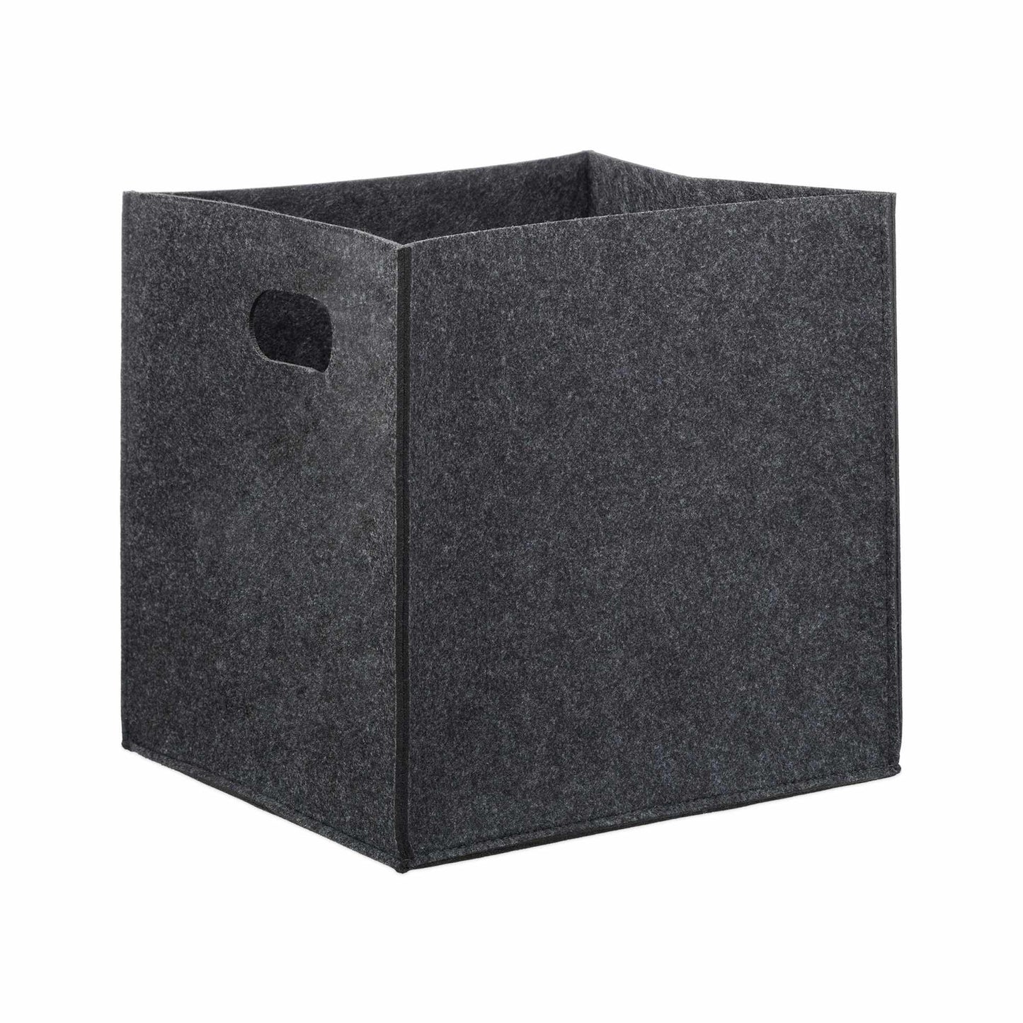 Square basket in felt
