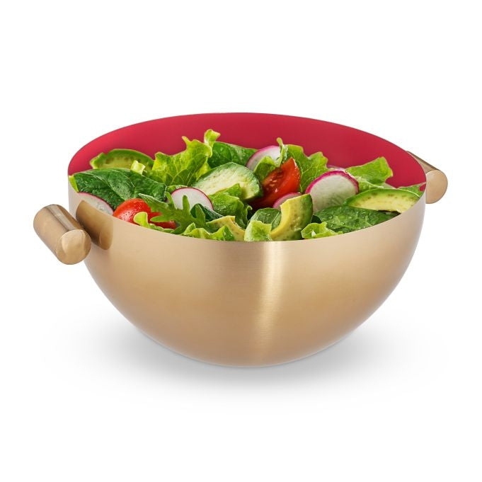 Stainless Steel Serving Bowl Gold