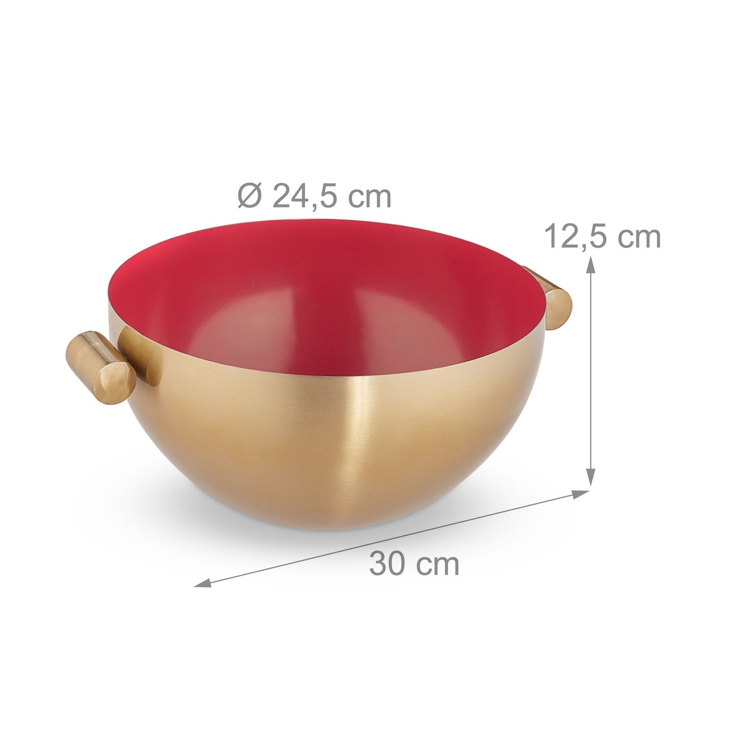 Stainless Steel Serving Bowl Gold
