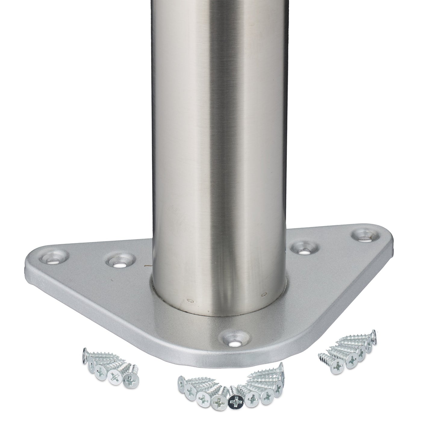 Stainless Steel Table Legs – Round, Set of 4