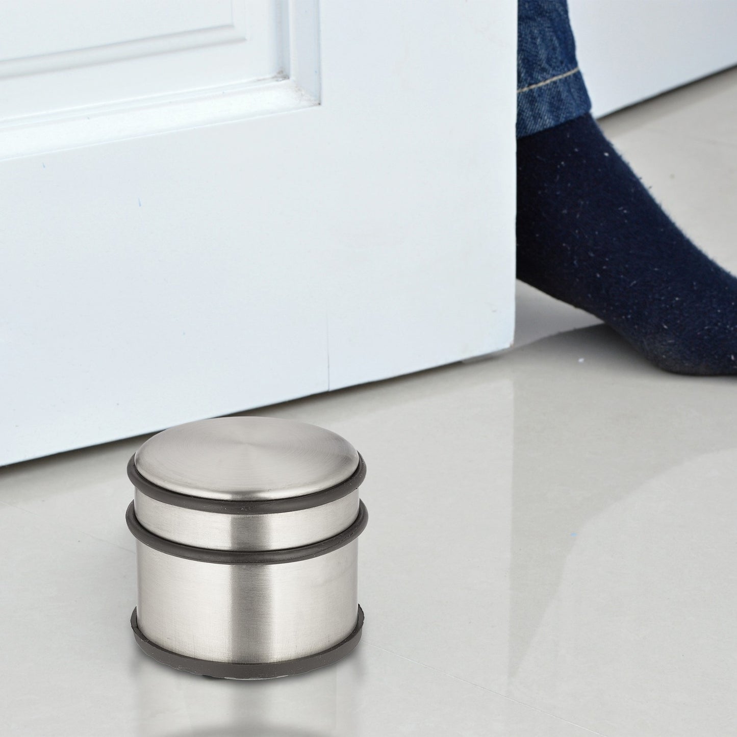 Stainless steel door stopper - 4 pcs
