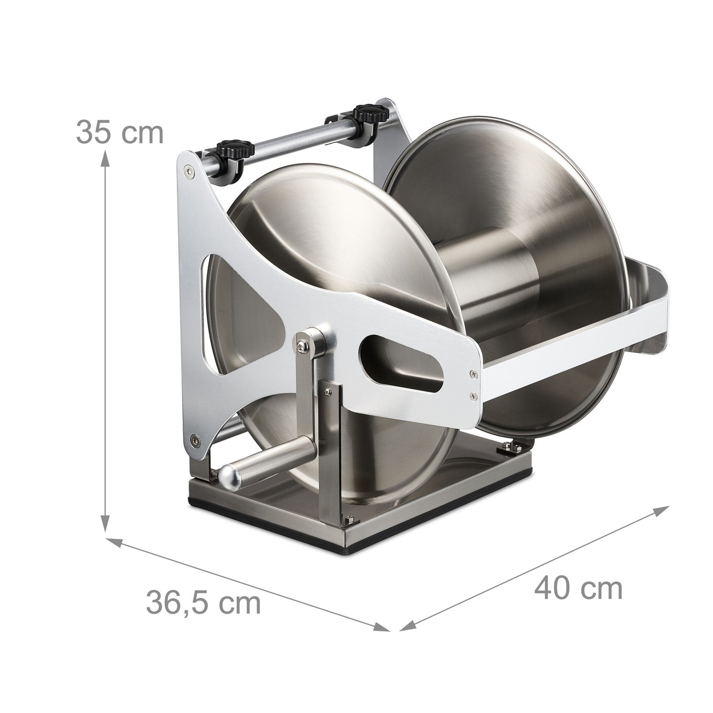 Stainless steel hose reel