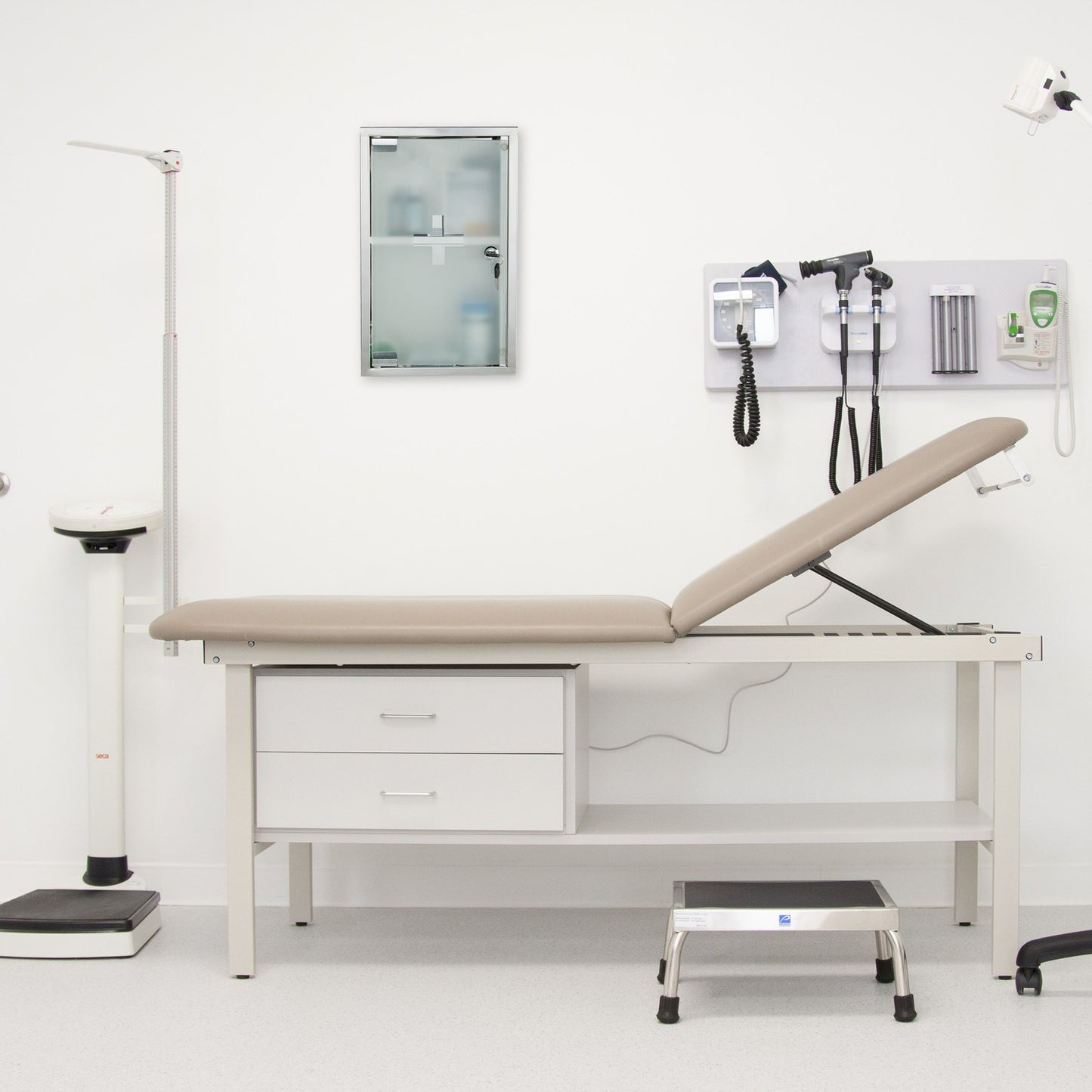 Stainless steel medicine cabinet
