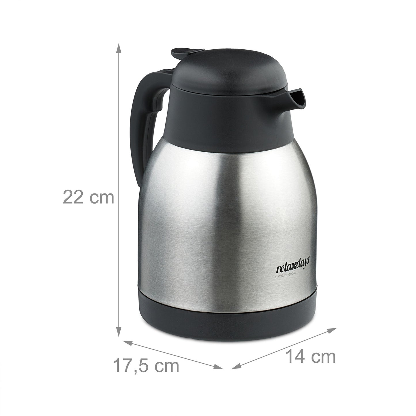 Stainless steel vacuum jug 1.5 litres