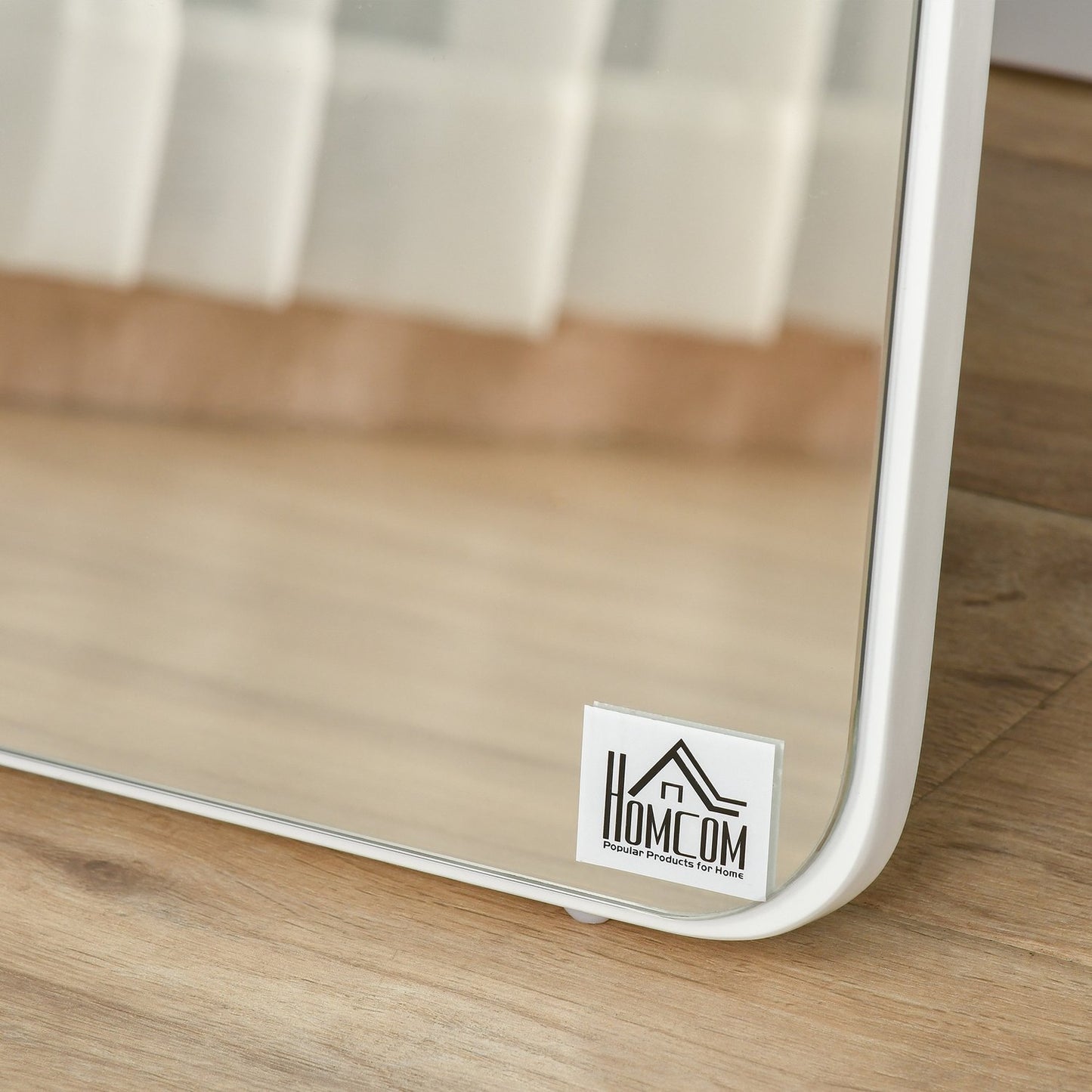 Full length standing mirror, folding frame, wall mountable