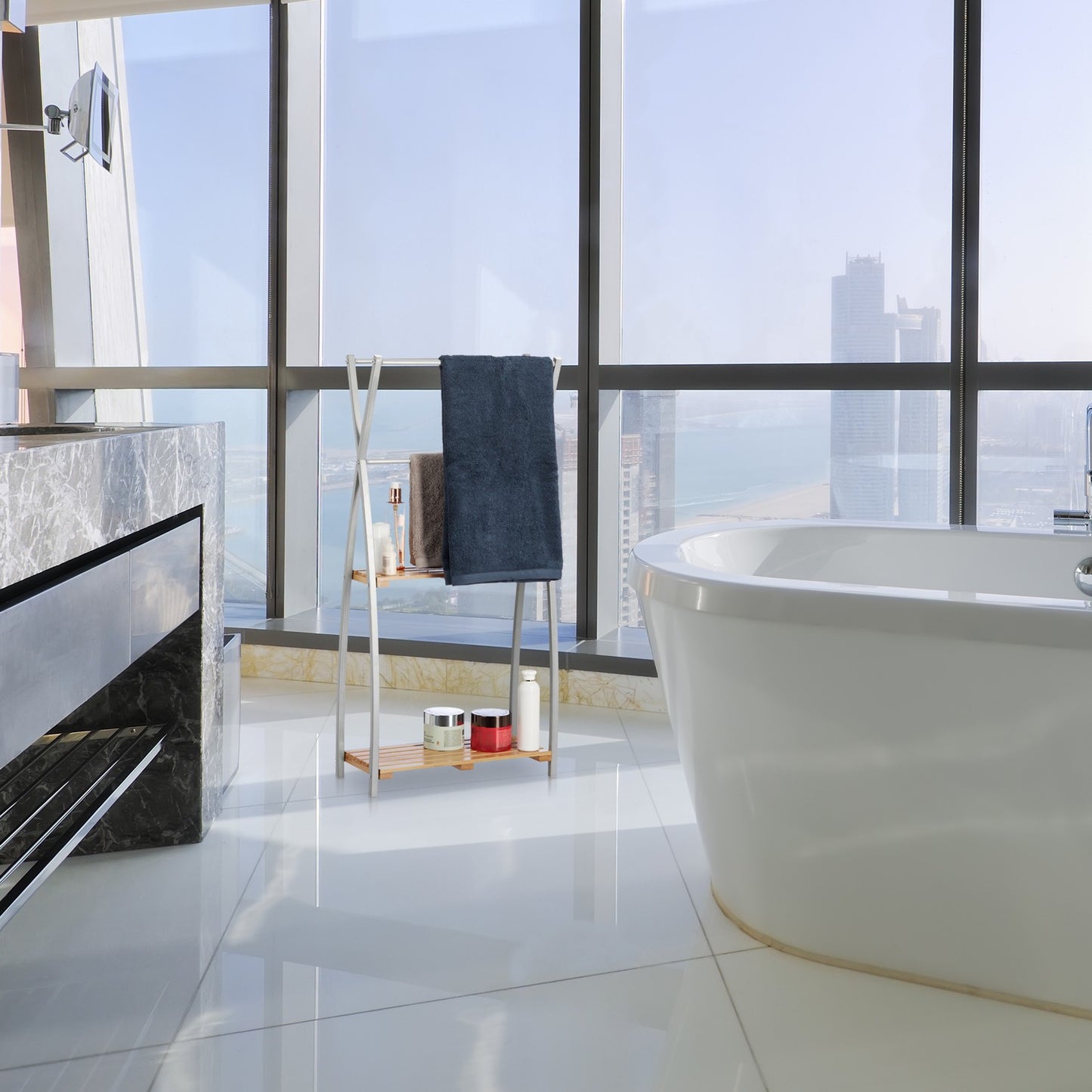 Standing Towel Rack