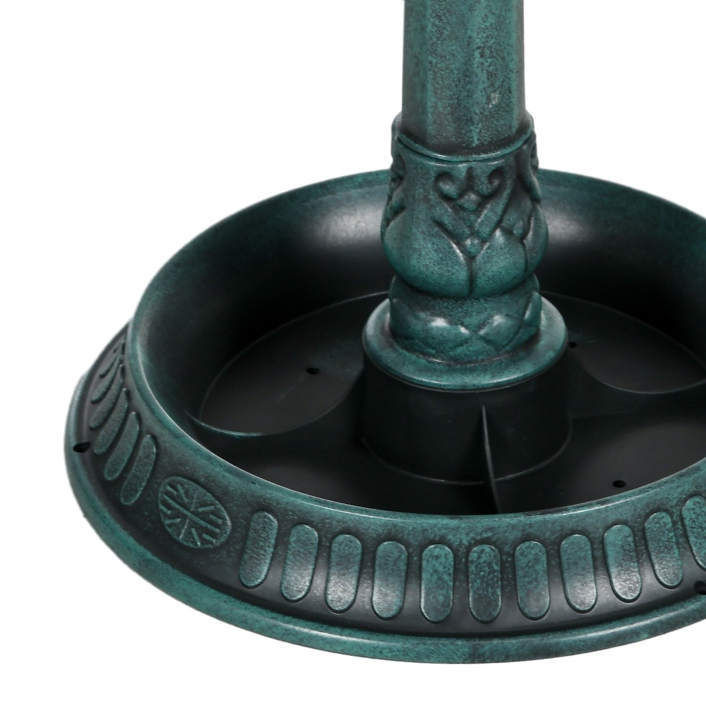 Plastic bird bath - Frost and winter proof garden water bowl