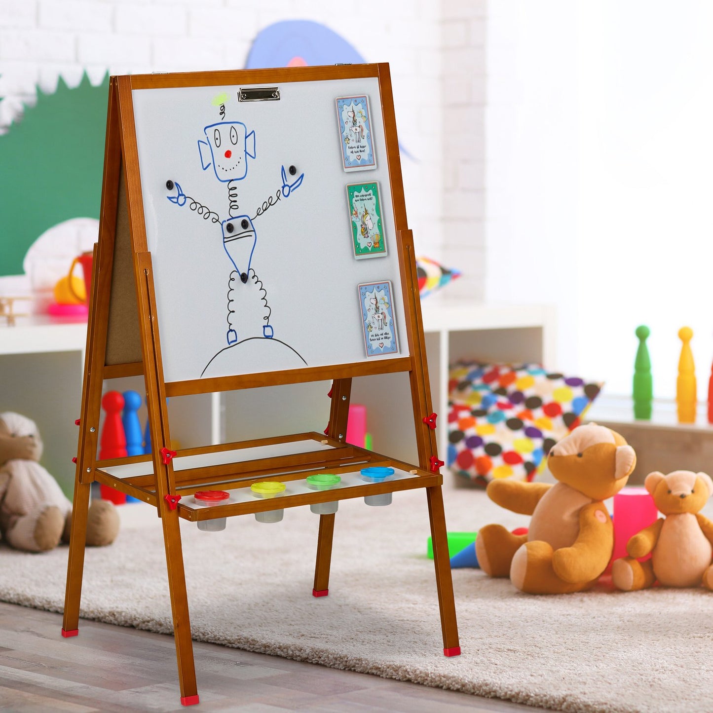 Standing children's easel 3 in 1