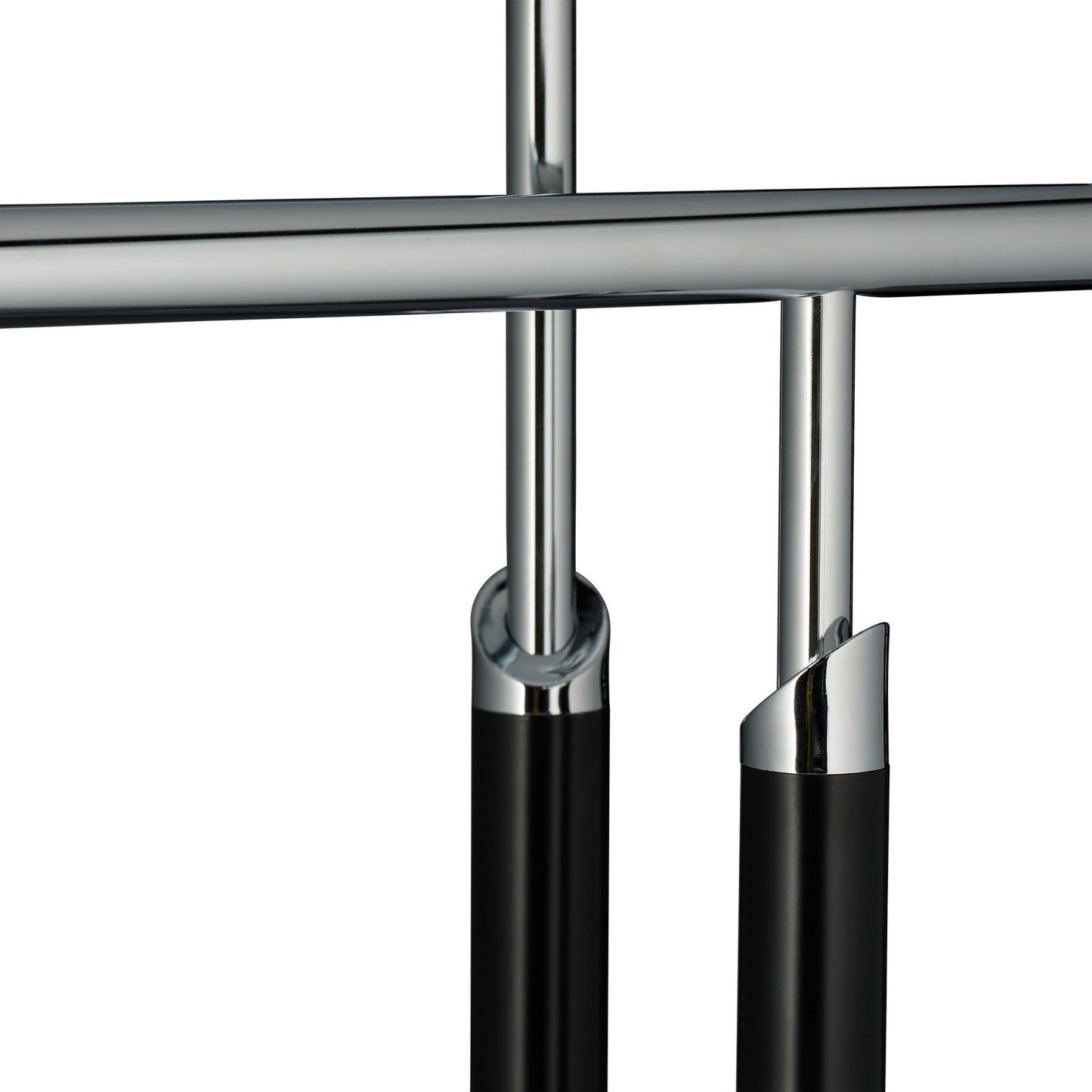 Standing towel rail with 2 bars