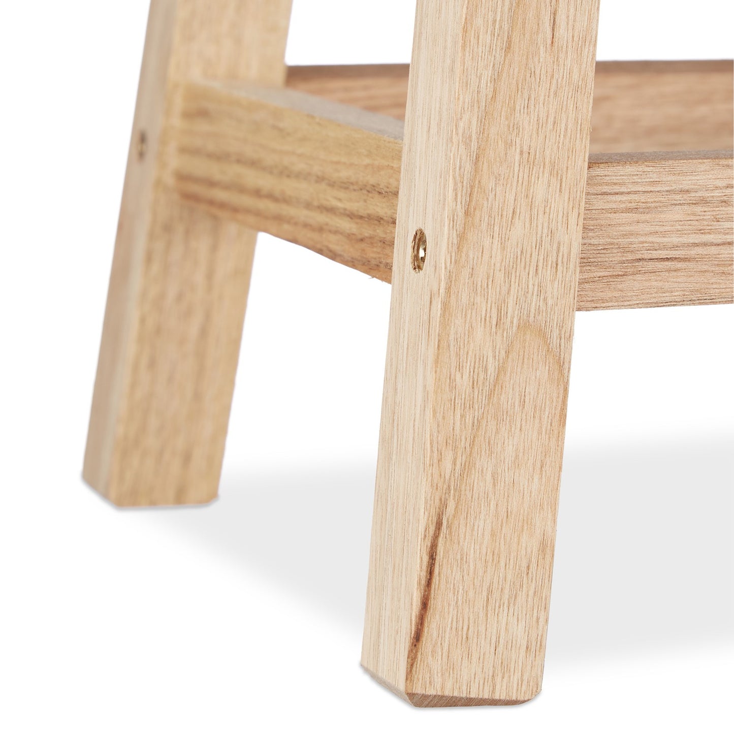 Step stool walnut