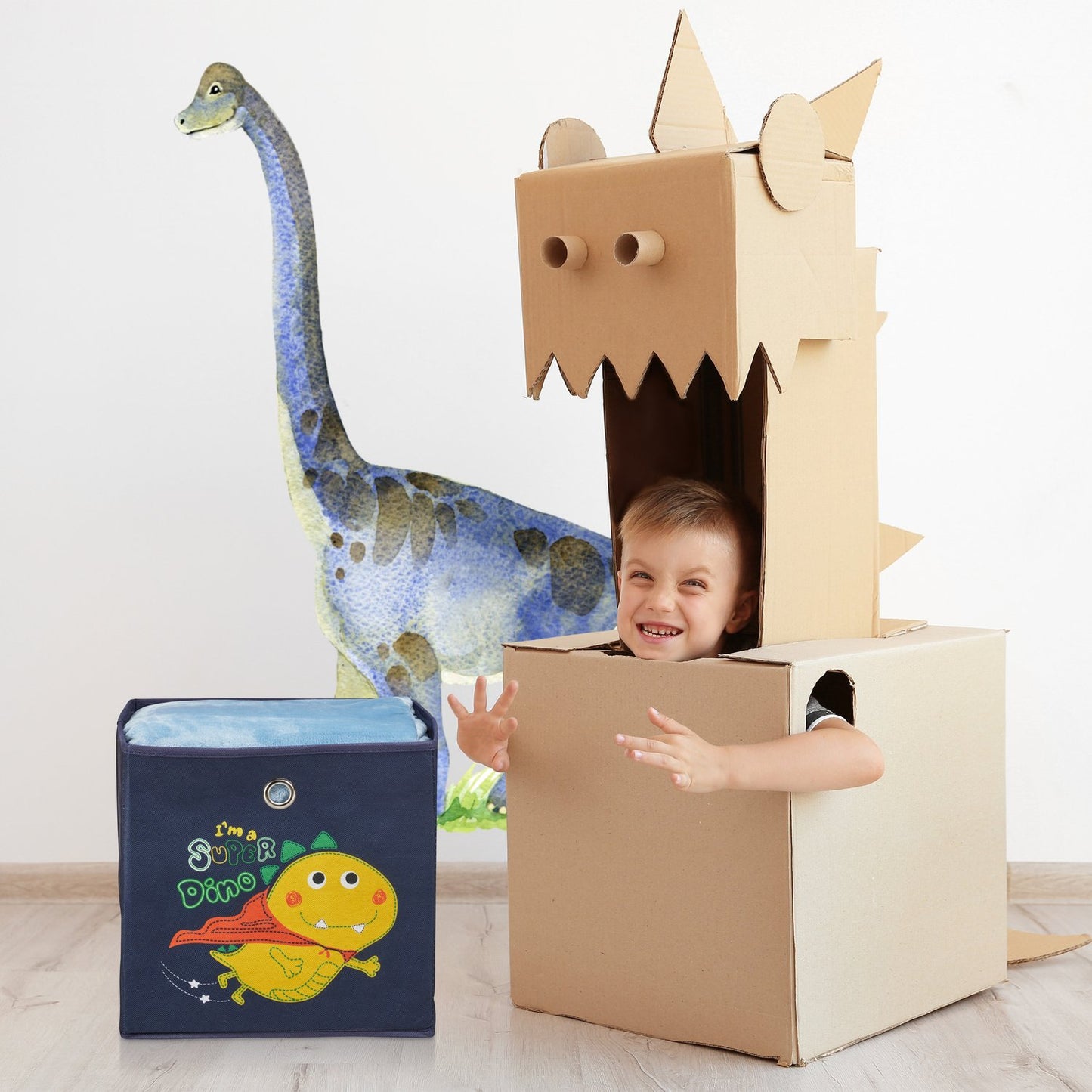Storage Box for Kids Set of 4