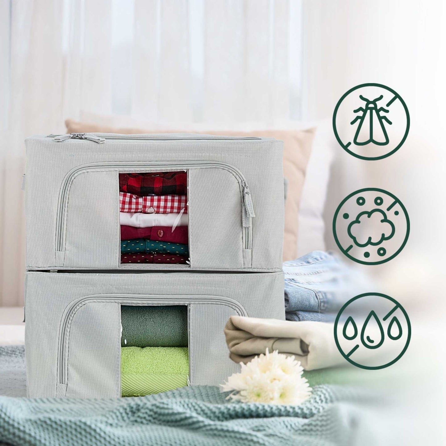 Storage bags in sets