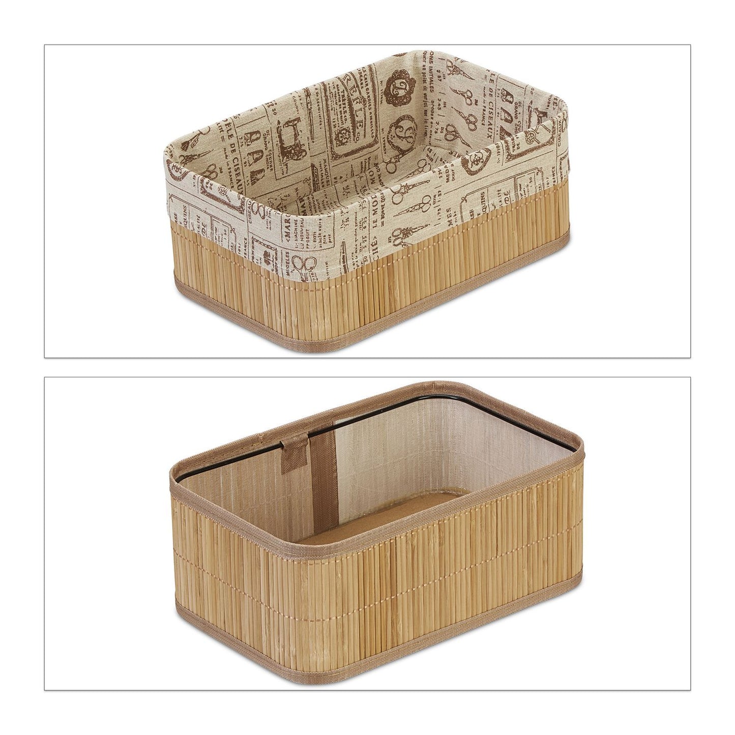 Storage baskets - set of 3