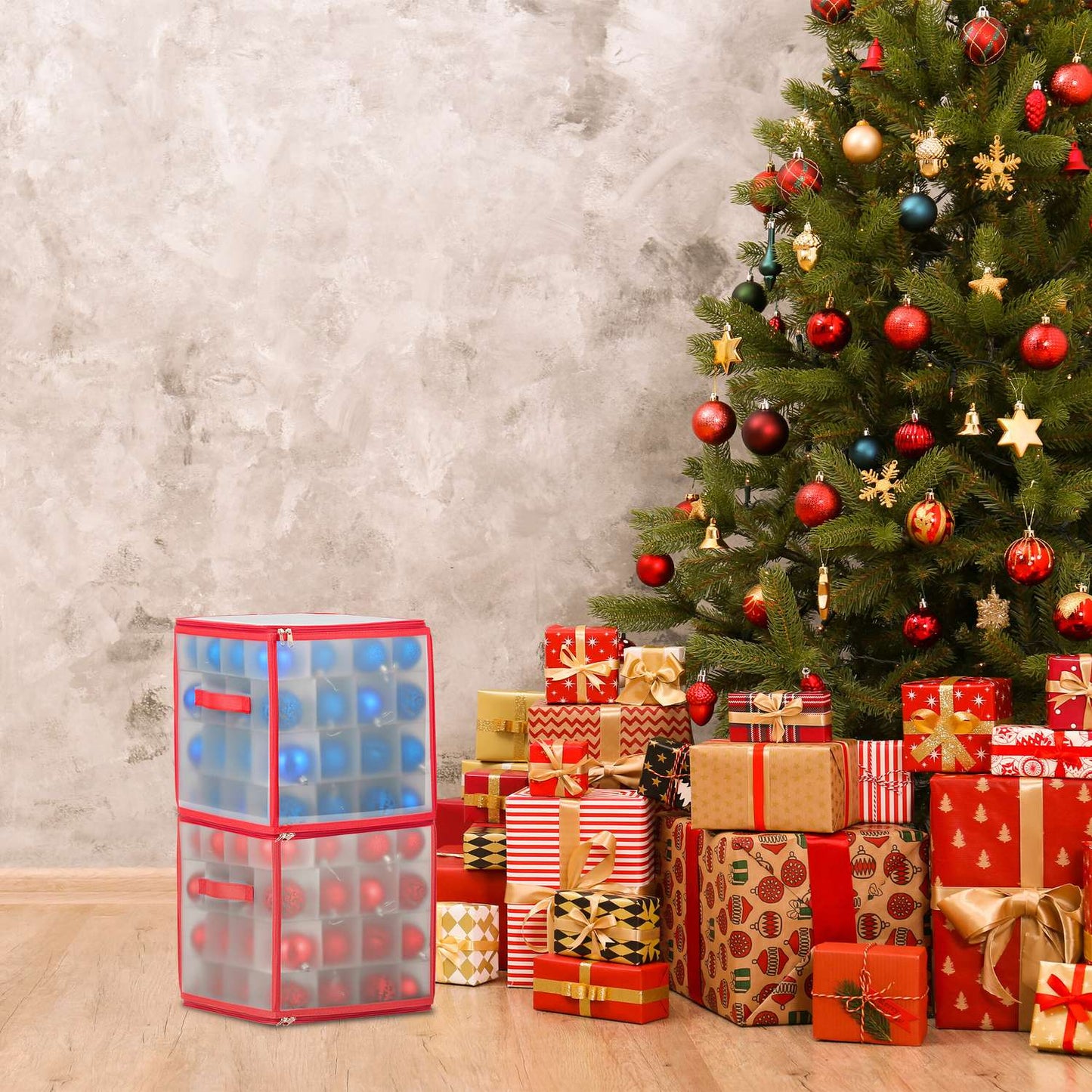 Storage box for Christmas tree balls