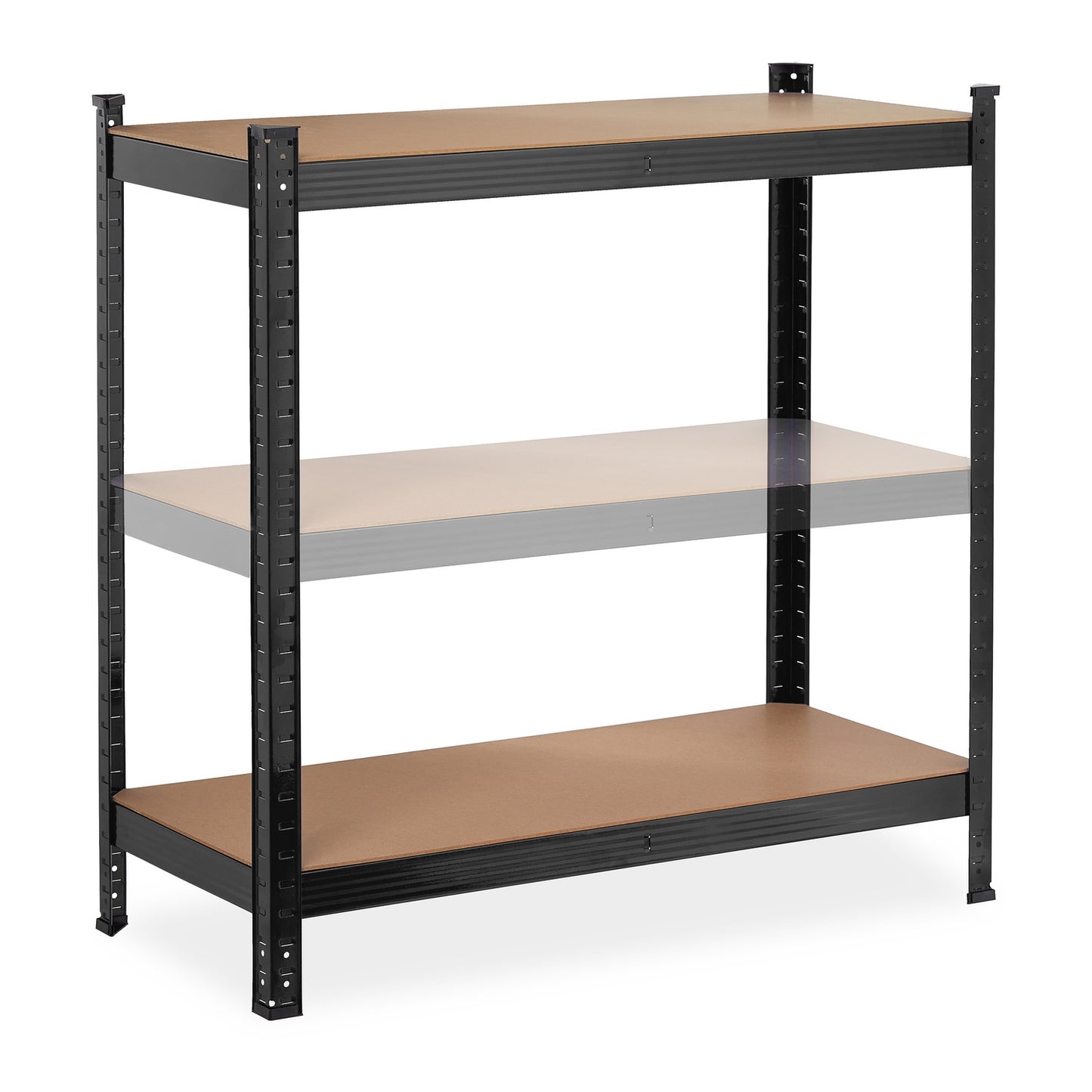 Storage shelf with 5 shelves