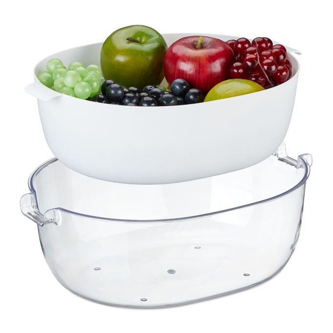 Strainer with bowl