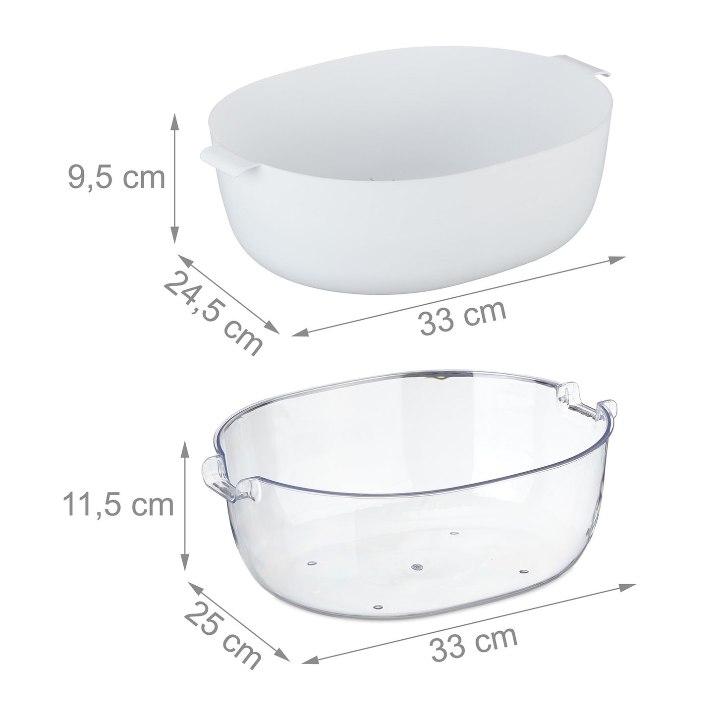 Strainer with bowl