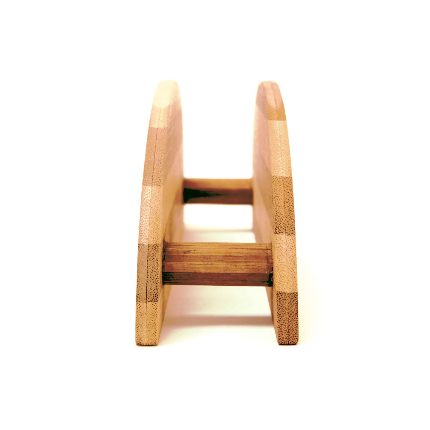 Striped bamboo breakfast board