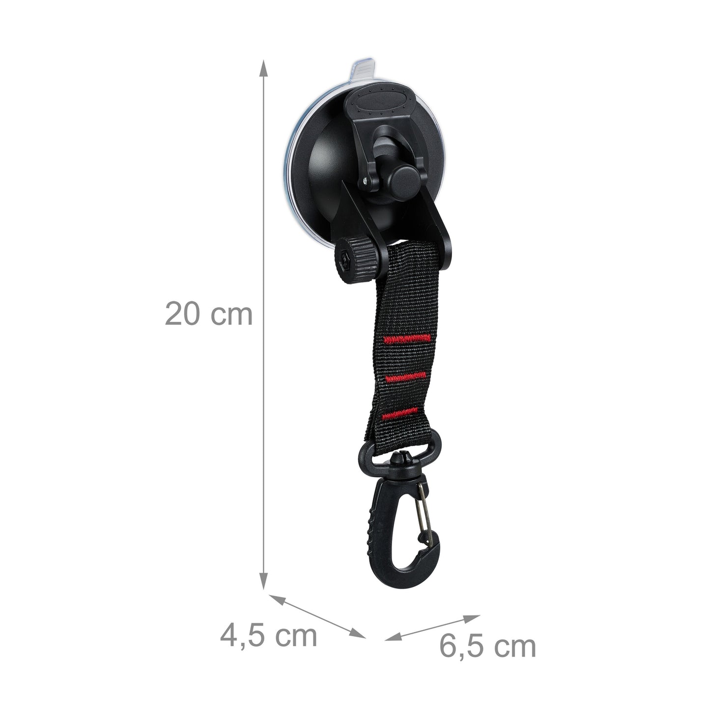 Suction cup hook set of 6