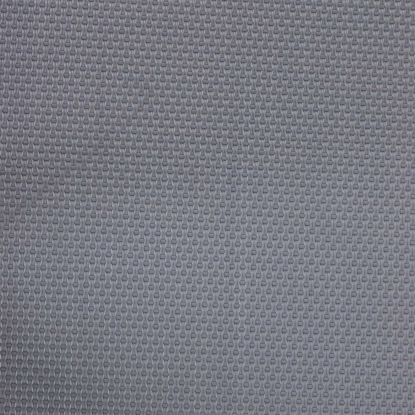 Folding sun lounger with 4-layer mesh, Gray 160x66x80 cm