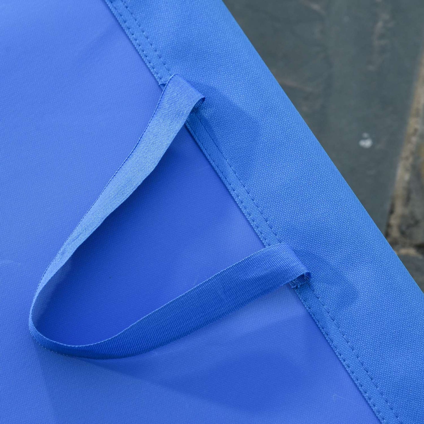 Folding camping bed with adjustable backrest, 120 kg capacity