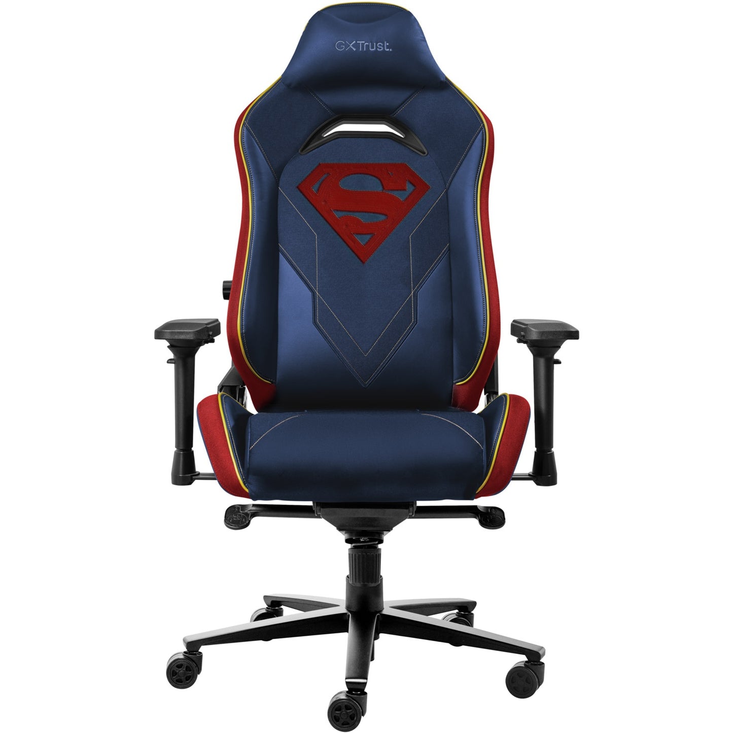 Superman Gaming Chair, Adjustable Lumbar Support, 4D Armrests