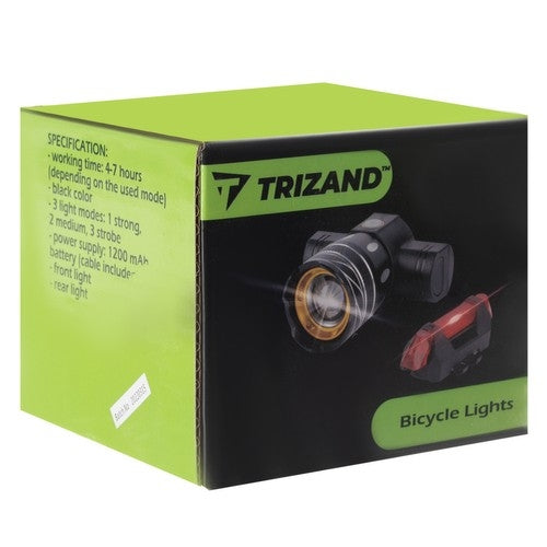 T6 USB bicycle light + rear light
