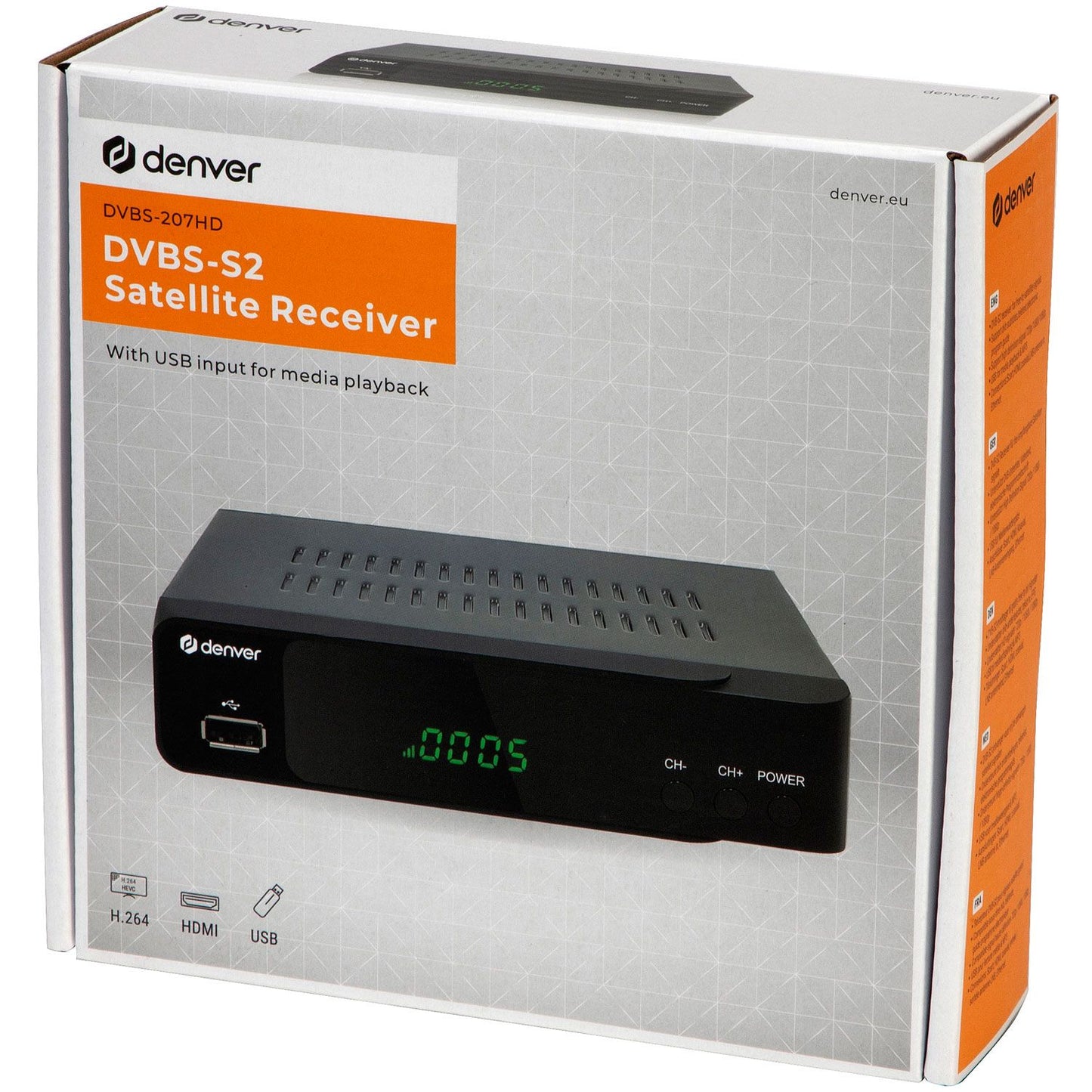 TV Box DVB-S2 (Satellite) HD DVBS-207HD