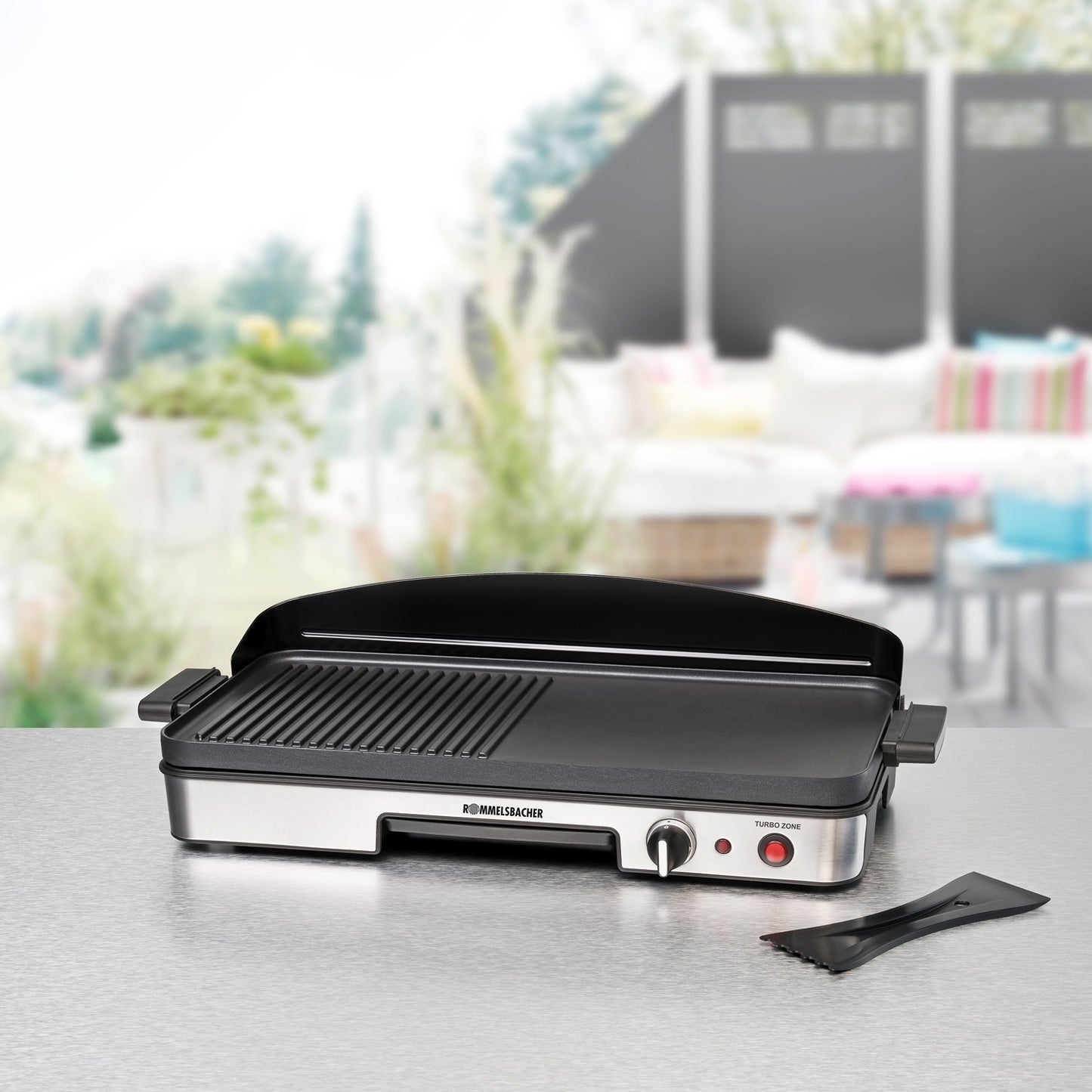 Table grill BBQ 2003 1900W Turbo 50X25cm