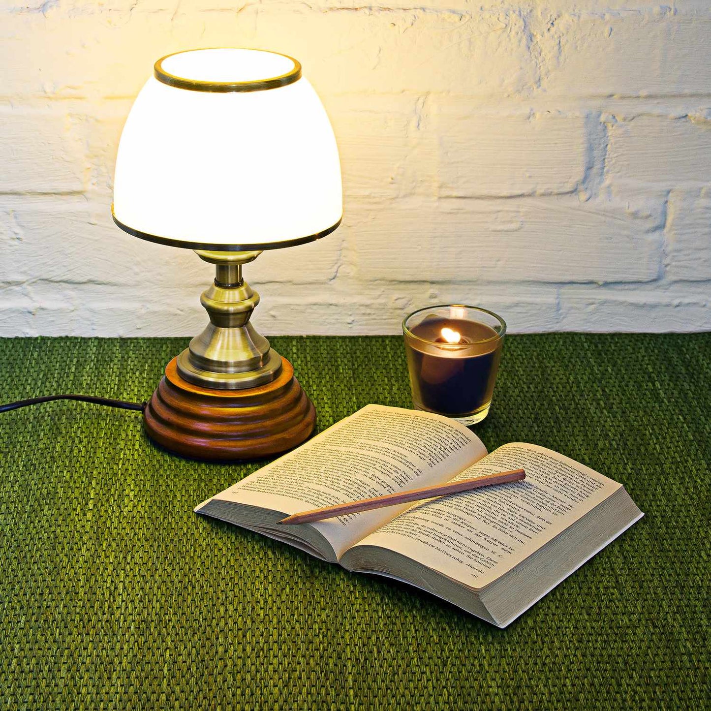 Table lamp Glass shade Classic