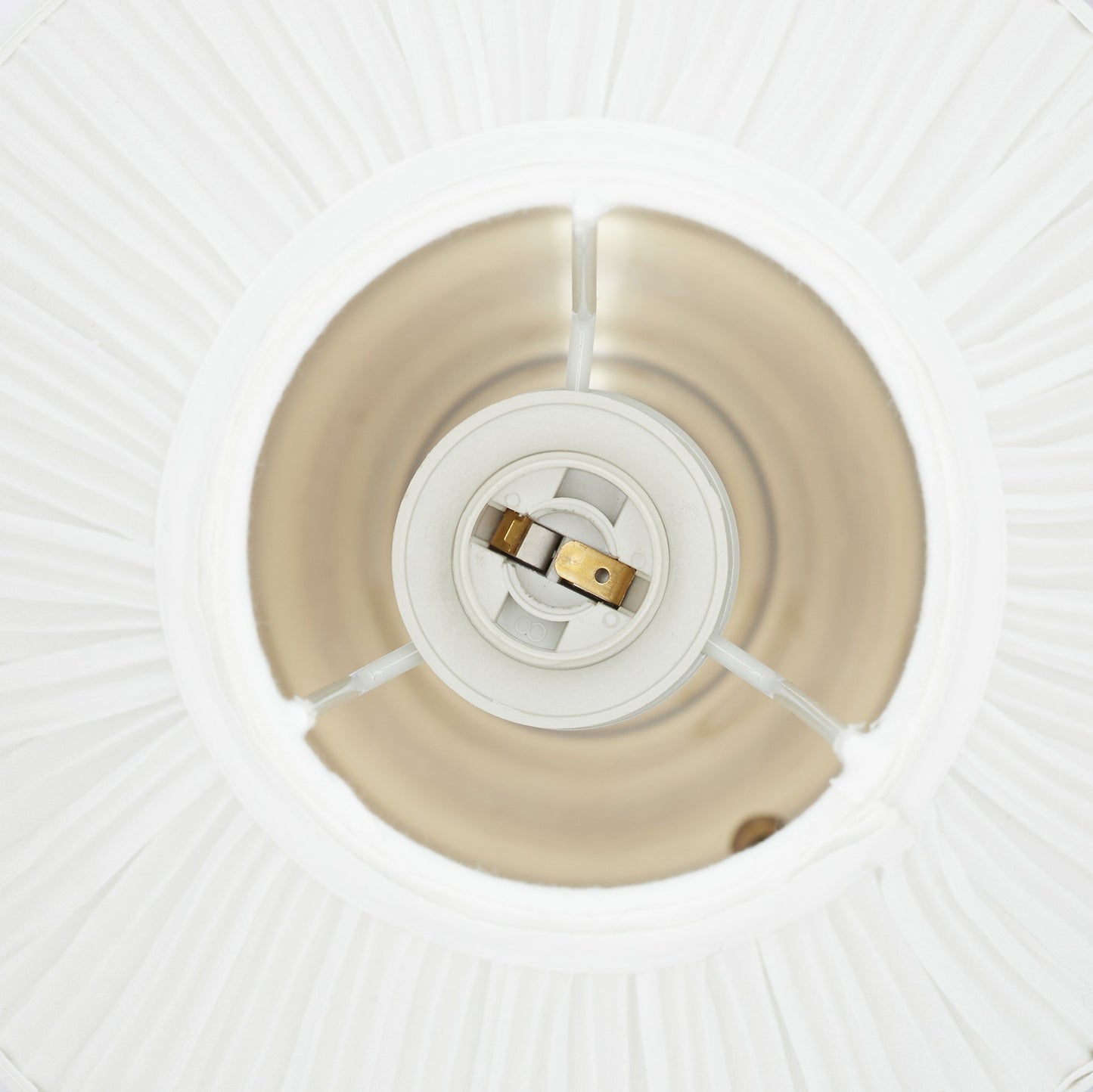 Table lamp white gold