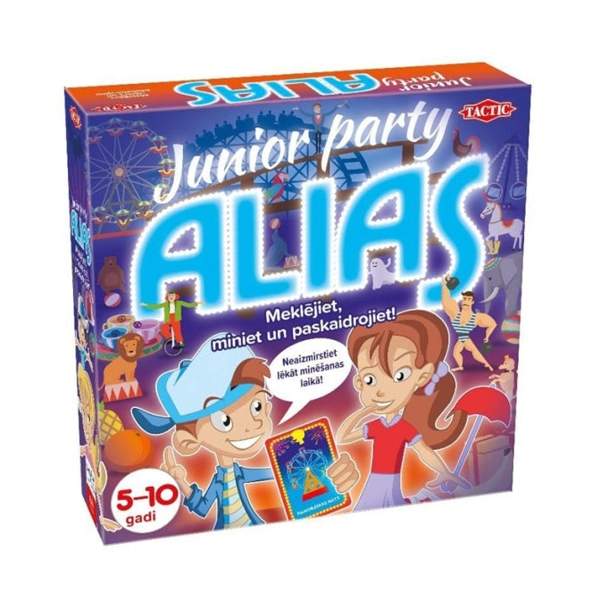 Tactic Board Game Spēle "Party Alias Junior" (In Russian Lang.)