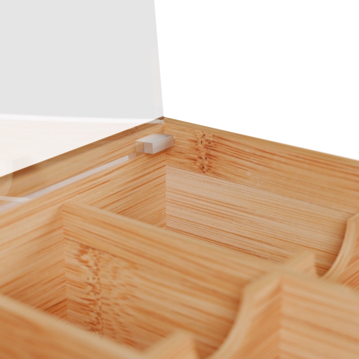 Tea box with 6 compartments