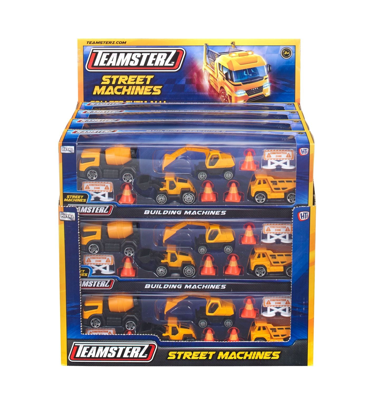 Teamsterz Die-Cast Models Building Machines