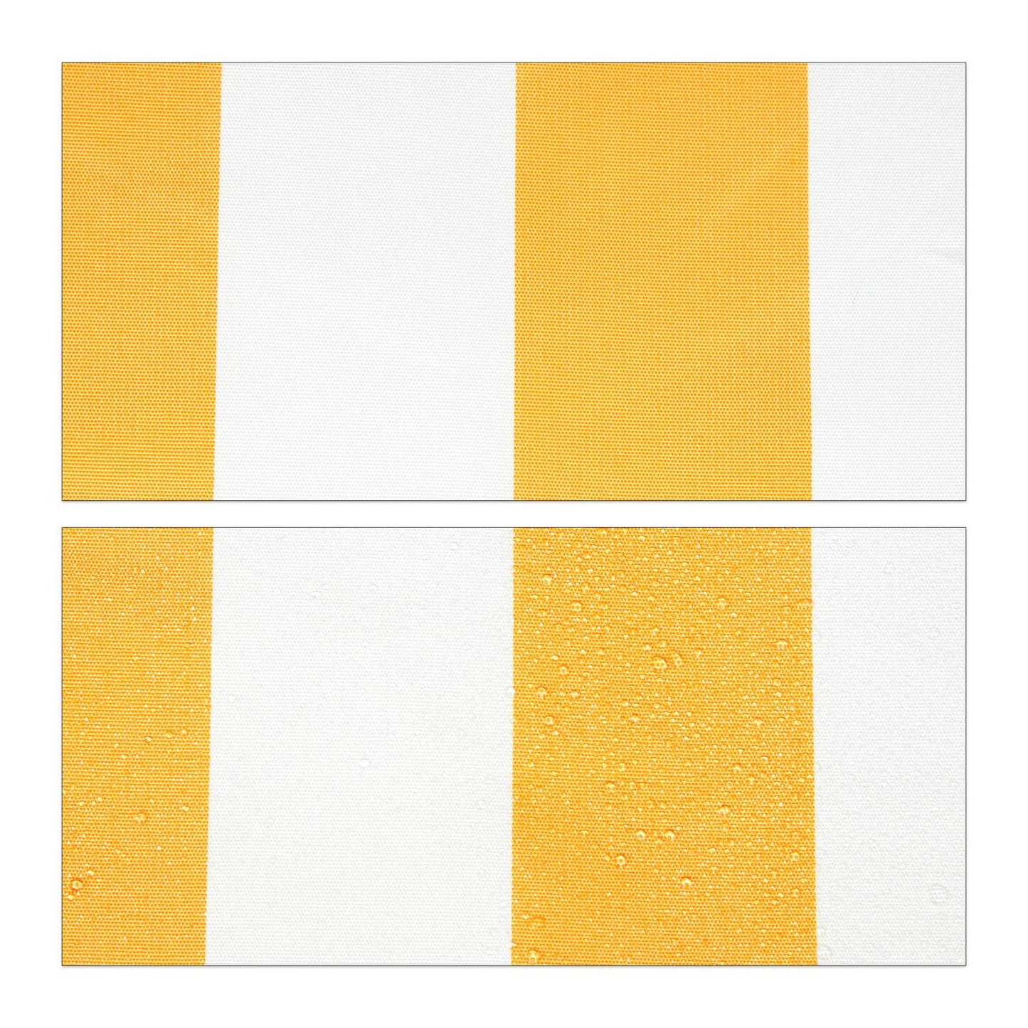 Telescopic roof Yellow/White
