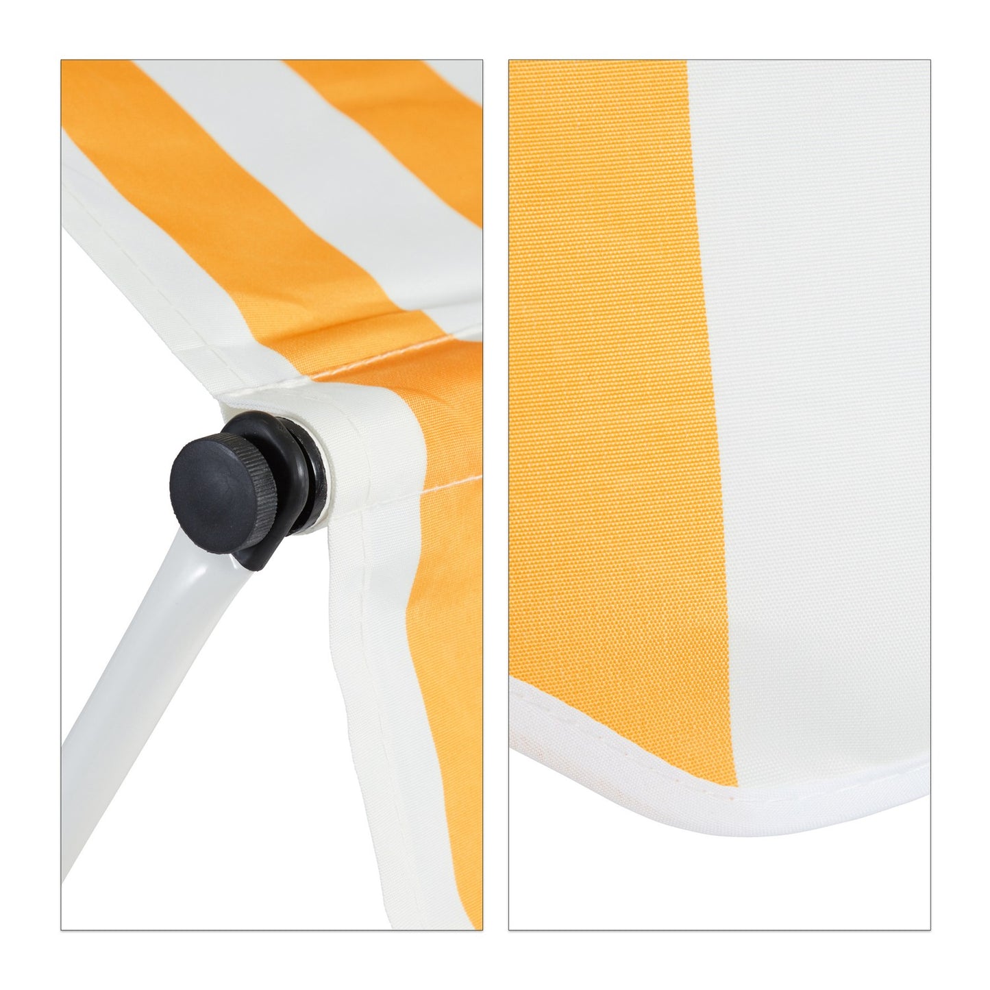 Telescopic roof Yellow/White