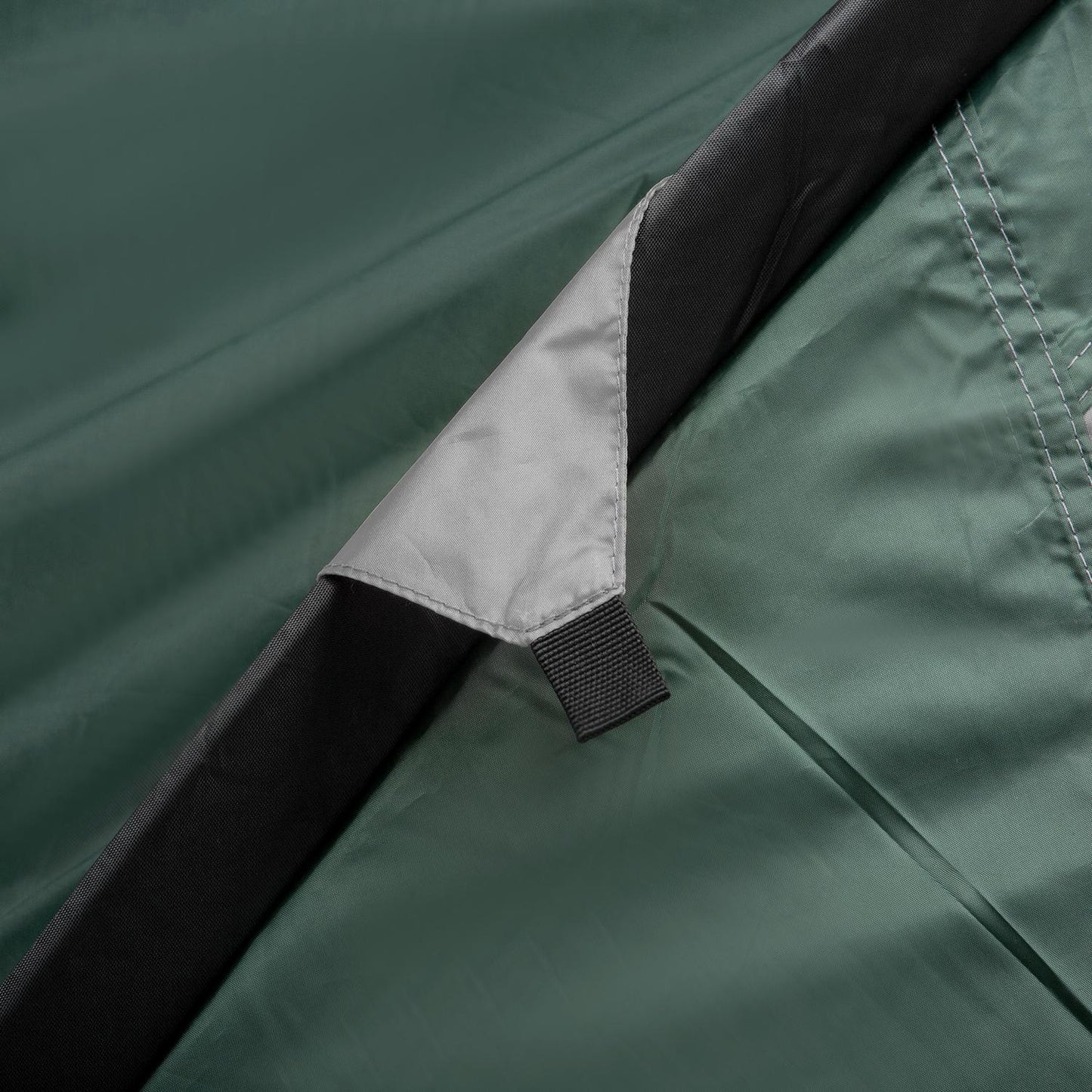 2-person dome camping tent, fiberglass, 325 x 183 x 130 cm