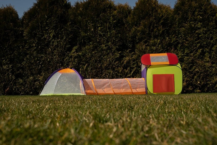Tent for children HOUSE + tunnel + 200 balls