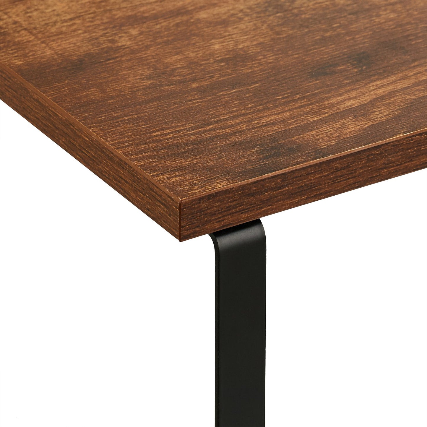 The 2-part table shelf set in industrial style