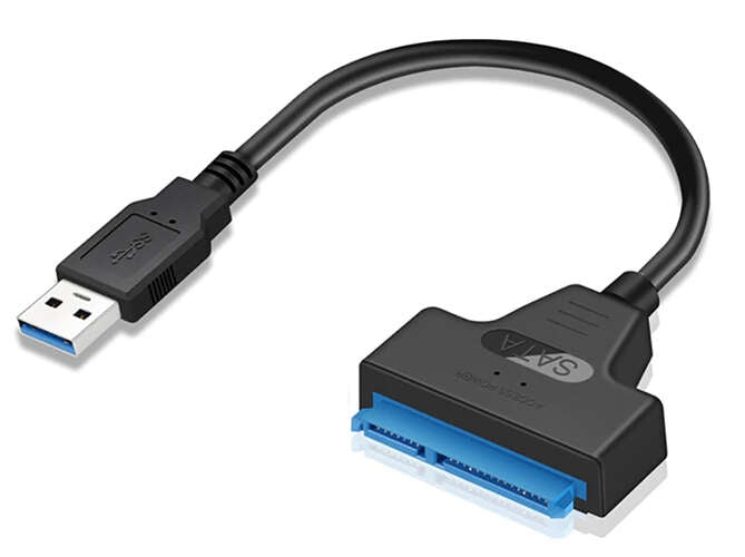 The USB adapter is SATA 3.0