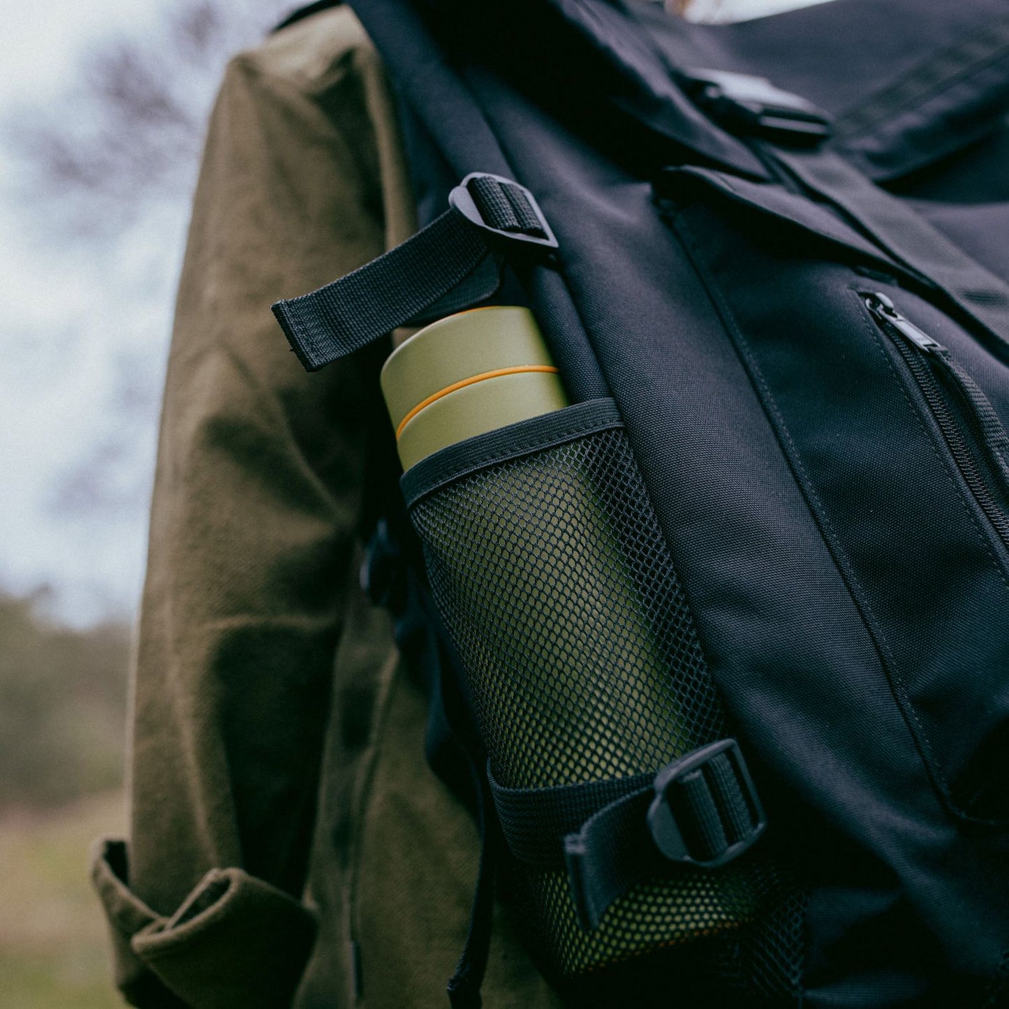 Thermos bottle green 0.5 liter On-the-go Bottle