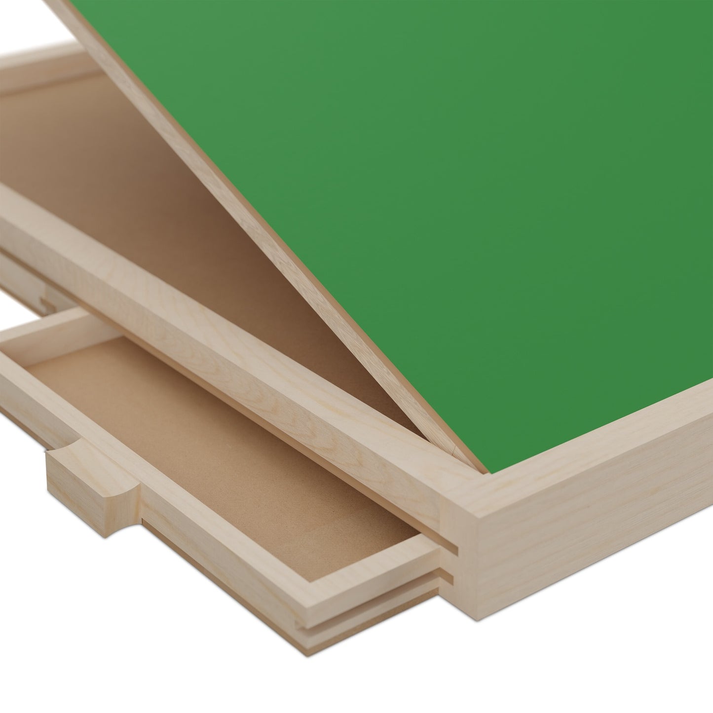 Tilting puzzle board for 1000 pieces